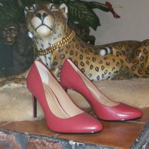 Calvin Klein red heels 👠
